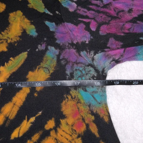 Kathmandu Imports Tie Dye Long Sleeve Tunic Top S/M Boho Hippie Festival - Picture 6 of 10